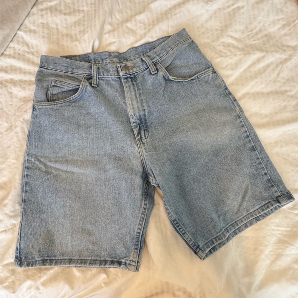 Wrangler Hero Original Light Blue Men’s Denim Shorts 32W